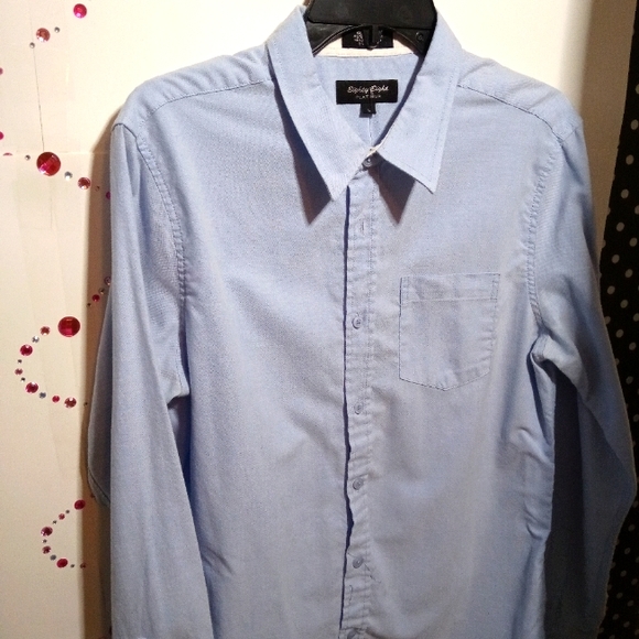 Eighty Eight Other - Eighty Eight platinum men's cotton long sleeve button-down oxford SZ large